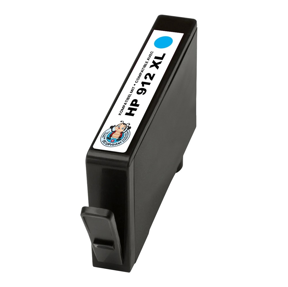 Cartouche ECOPrinter équivalent à HP 912XL Cyan (C)