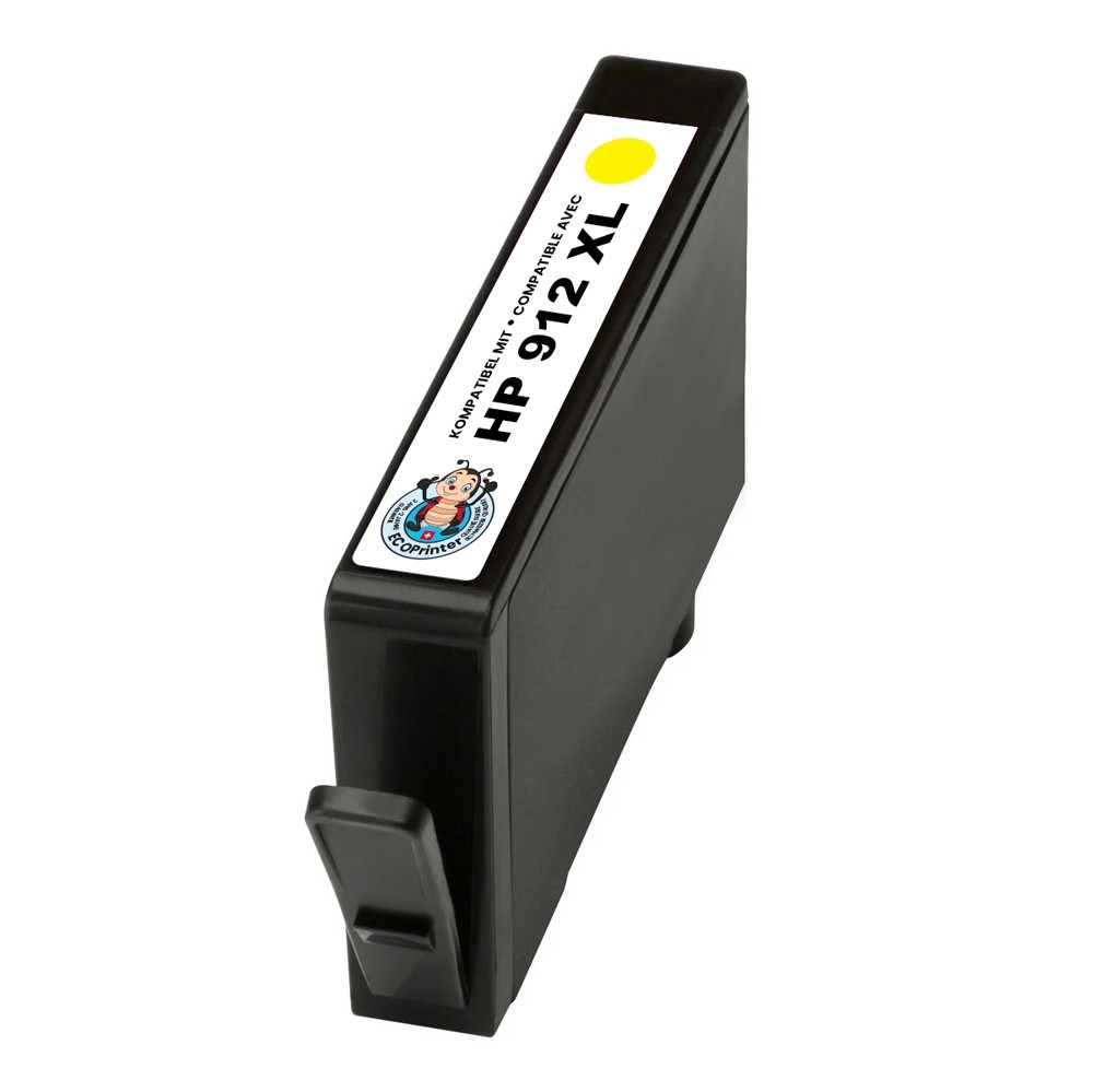 Cartouche ECOPrinter équivalent à HP 912XL Jaune (Y)