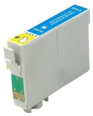 Cartouche rechargée Epson T18XL / Cyan / Rechargé SCV