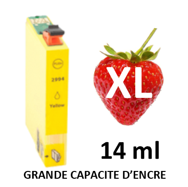 Cartouche ECOPrinter équivalent à Epson T2994 XL Jaune (Y)	