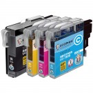 Pack de 4 cartouches ECOPrinter Brother LC-1100