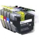 Pack de 4 cartouches ECOPrinter Brother LC-3211 - LC-3213