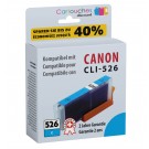 Cartouche compatible Canon CLI-526 / Cyan