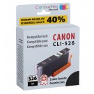 Cartouche compatible Canon CLI-526 / PHOTO NOIR