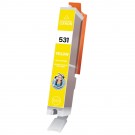 Cartouche ECOPrint équivalent à Canon CLI-531 Jaune (Y)