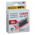Cartouche compatible Canon CLI-571 XL / Gris