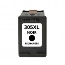 Cartouche rechargée HP 305XL /  Noir / Rechargé 