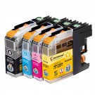Pack de 4 cartouches ECOPrinter équivalent à Brother LC-223