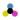 3 couleurs + noir (CMYK)